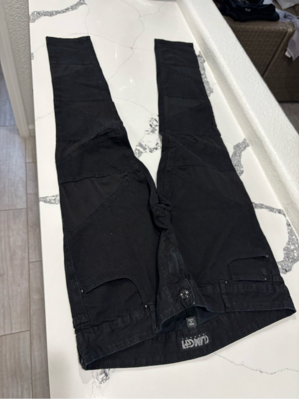 Glam city rockers jeans size 13 black